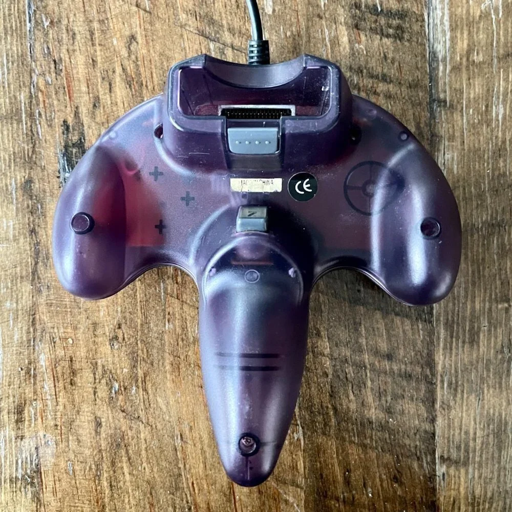 Retro-Bit N64® Controller - Transparent Purple